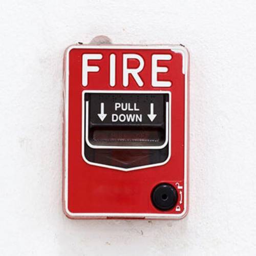 Emergency fire alarm system