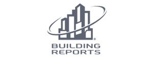 Building Reports logo with skyscraper design